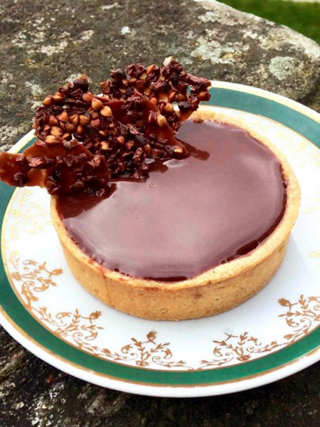 Tarte Chocolat-Praliné-Sarrasin